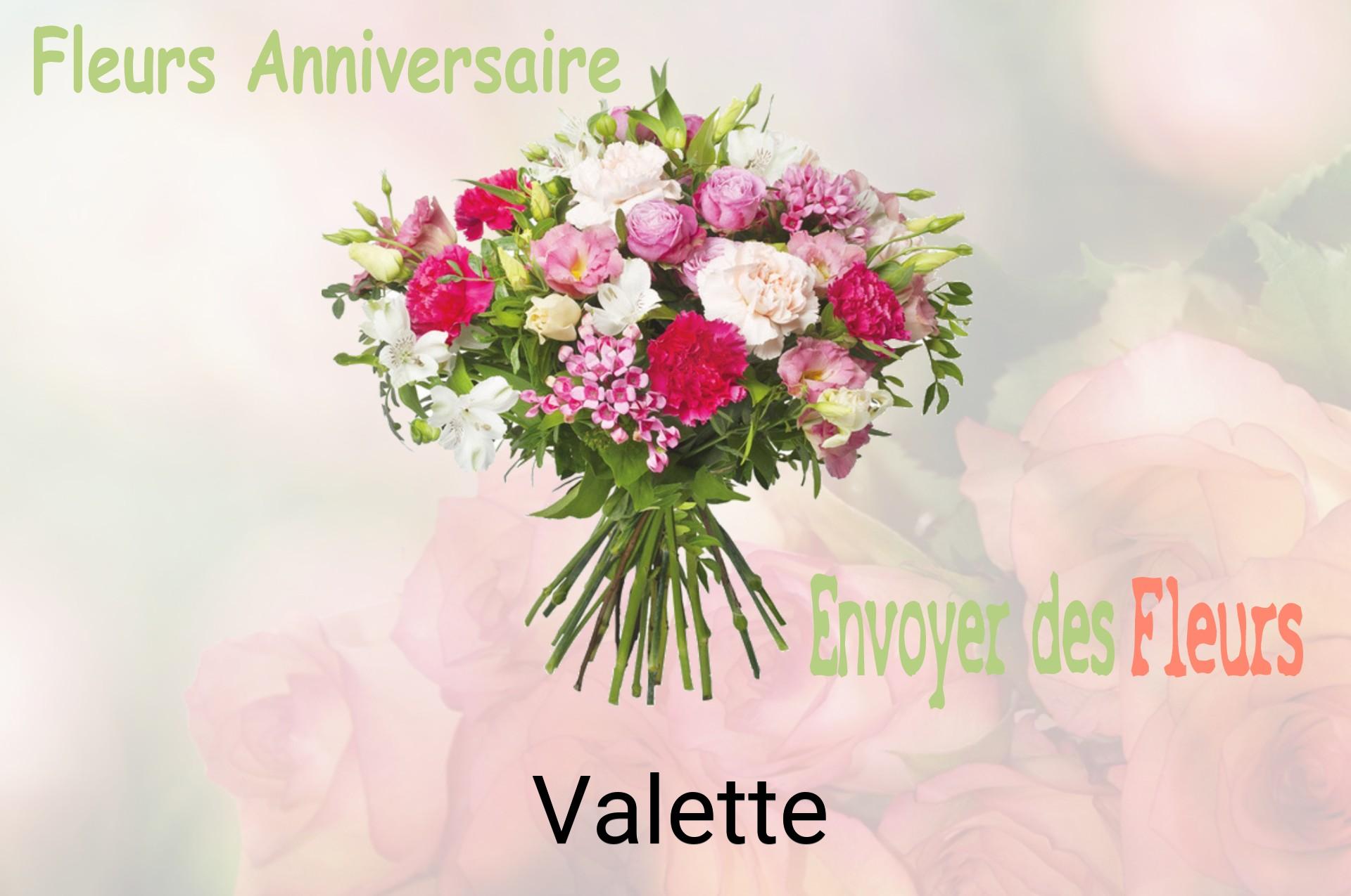 Bouquet de fleurs d’anniversaire livré à Valette