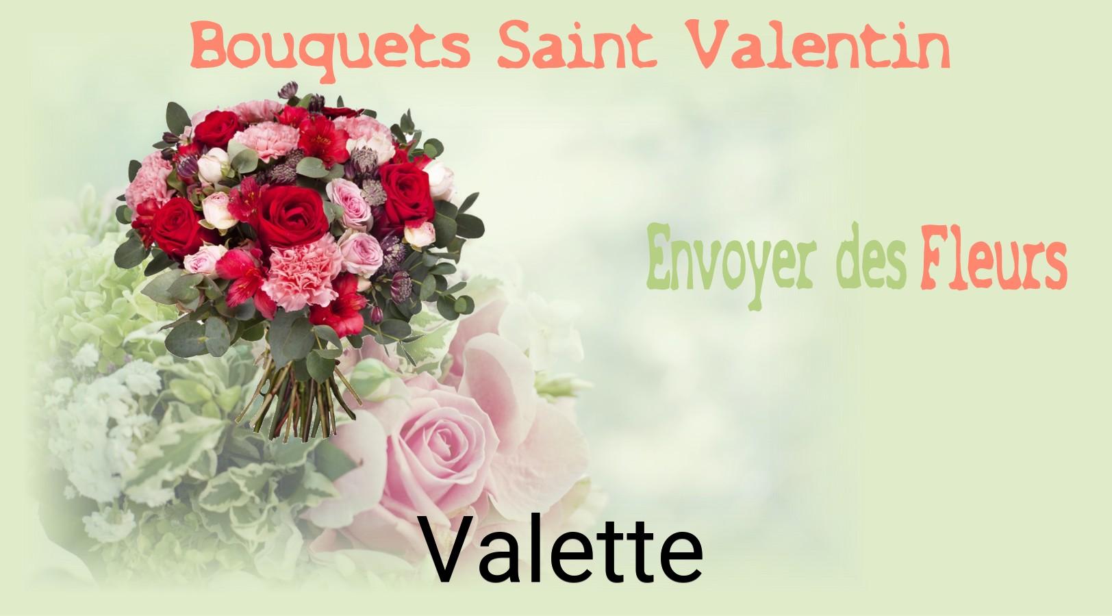Roses de Saint-Valentin livrées à Valette
